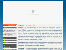 Tablet Screenshot of hossaingroup.com